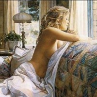 Девушка и романтическое настроение