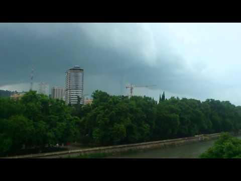 Смерч в Сочи, часть 2. 1 июля 2012 года.