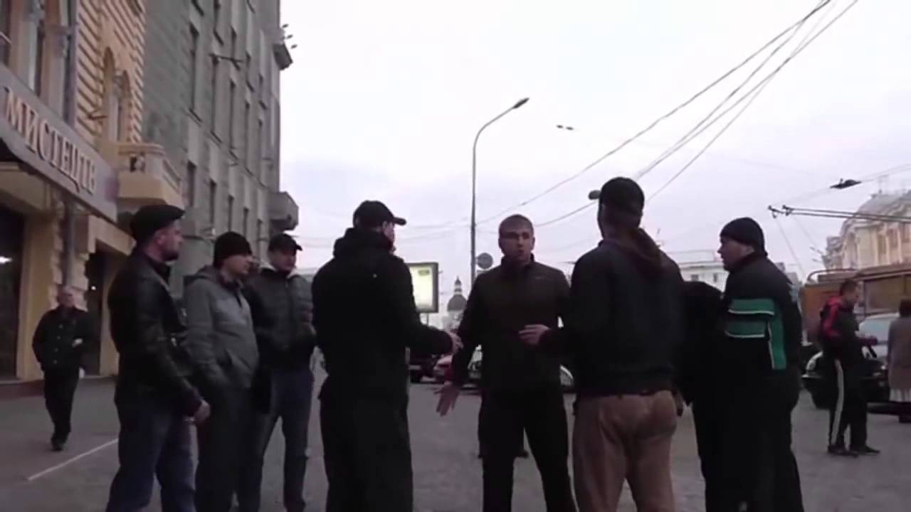 Стоп хам избили Драка, Газовый Баллончик и Трусливый Активист СтопХам!!! 18+