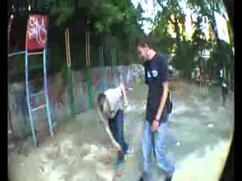 Дикие игры неформалов. Жесть