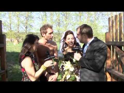 Naked Wedding in Austria (голая свадьба)