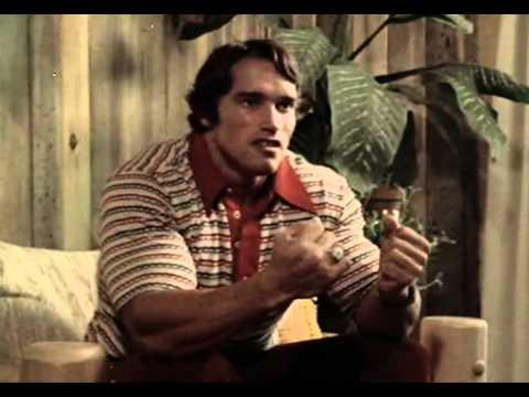 Арнольд Шварценеггер в фильме Качай Железо /Pumping Iron